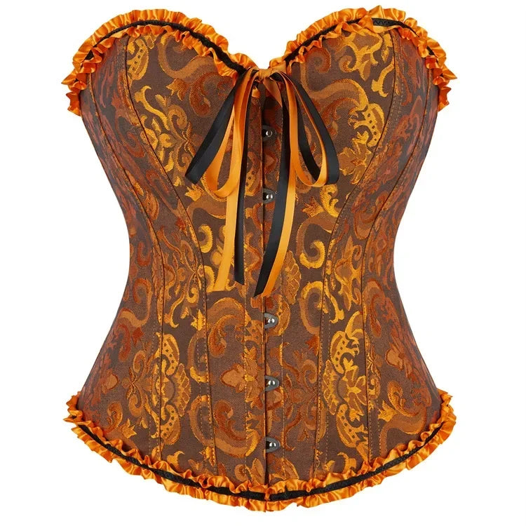Victorian Jacquard Corset