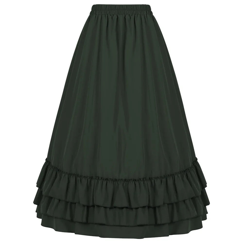 Ravenwood Victorian Ruffle Skirt