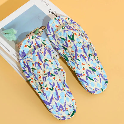 Floral Slippers