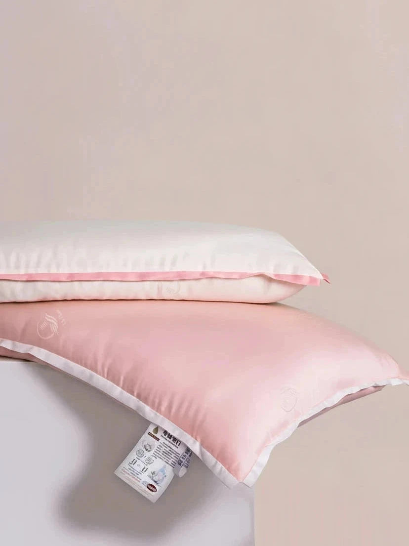 Blush Mulberry Silk Pillow