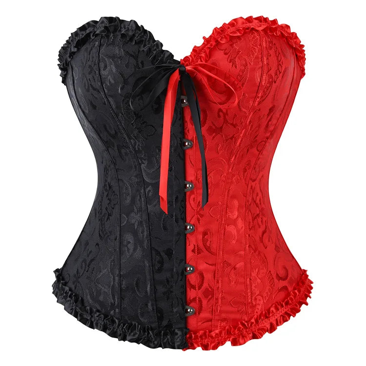 Victorian Jacquard Corset