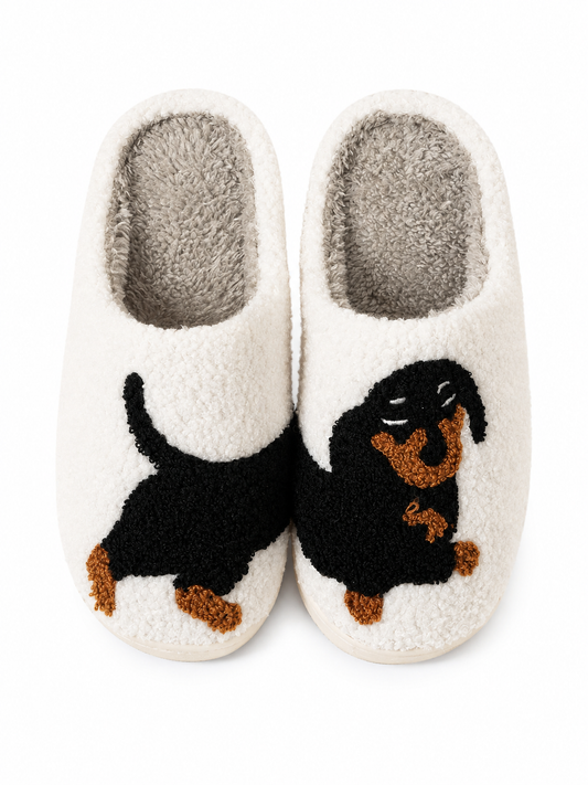  Dottie Dachshund Slippers